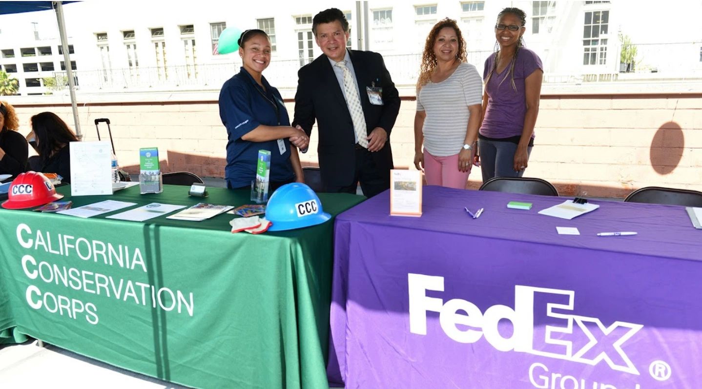 California Conservation Corps GROW and FedEx Partnership